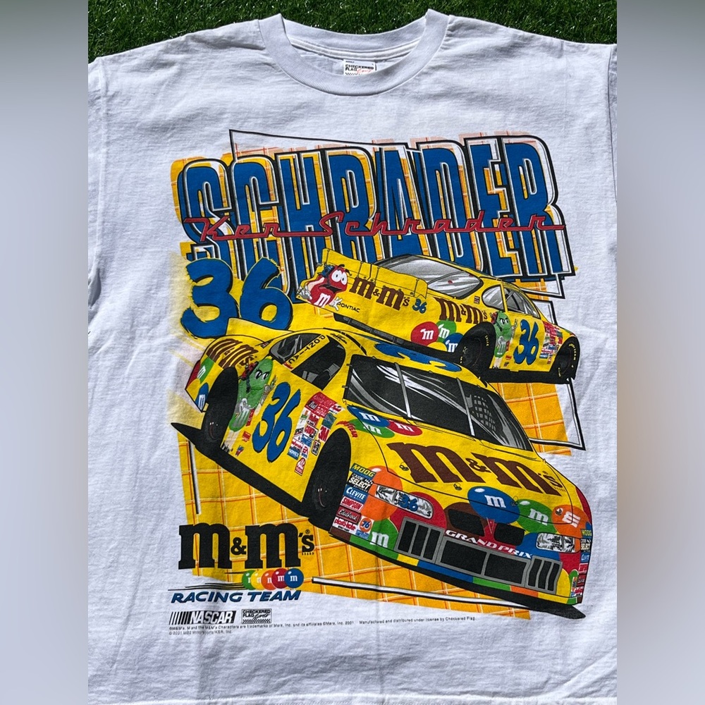 Vintage m&ms Racing Tee - Picture 2 of 7